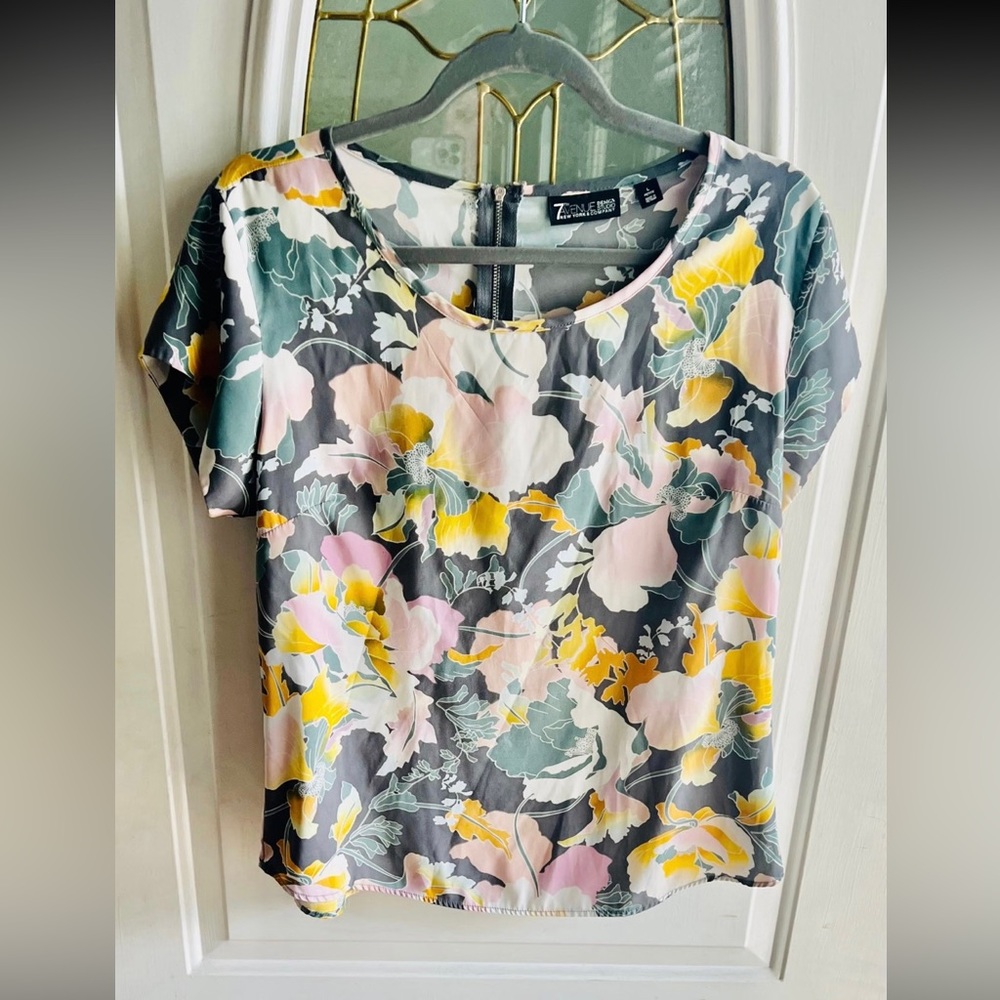 New York & Co - Floral Blouse